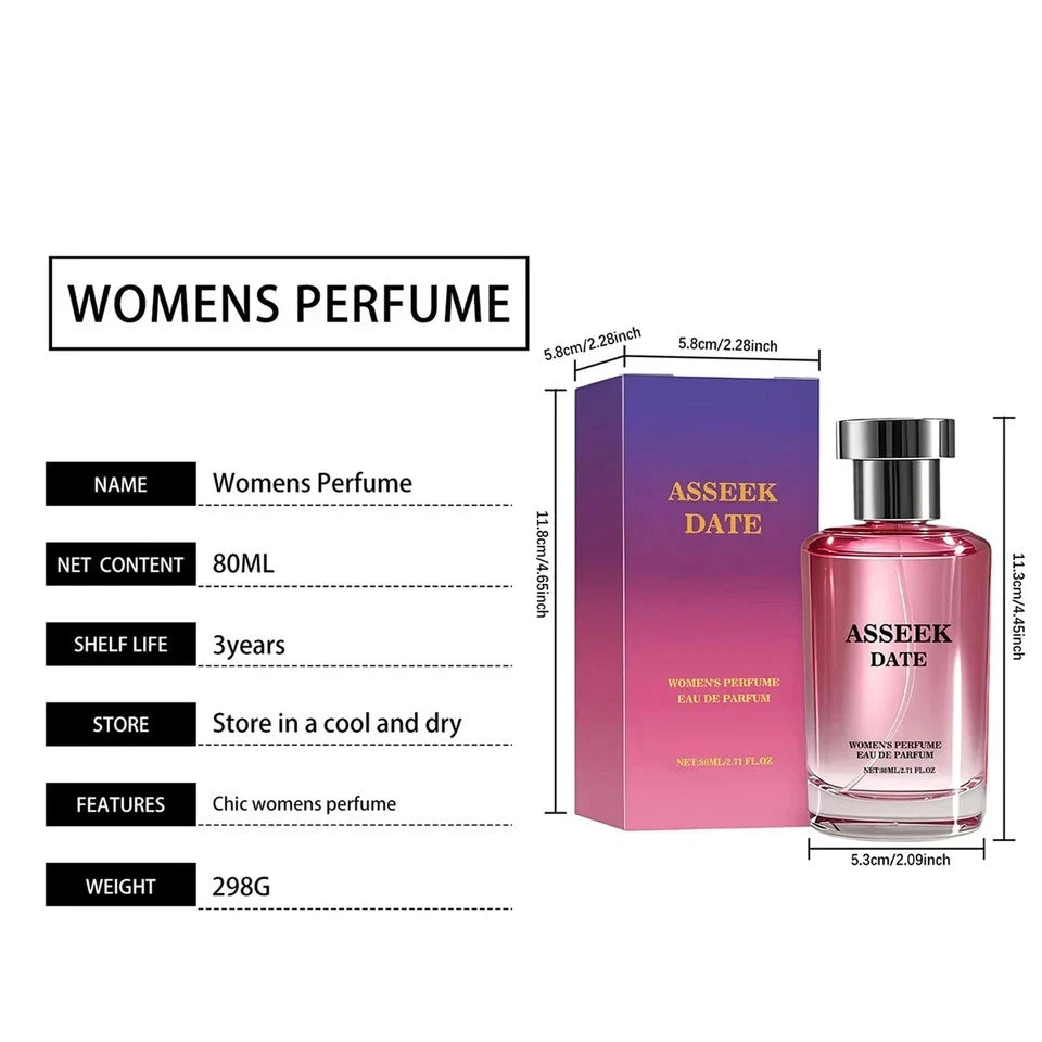 SHINE-ASSEEK Women’s Perfume 80ml Floral Fruity Long Lasting Fragrance New Seald