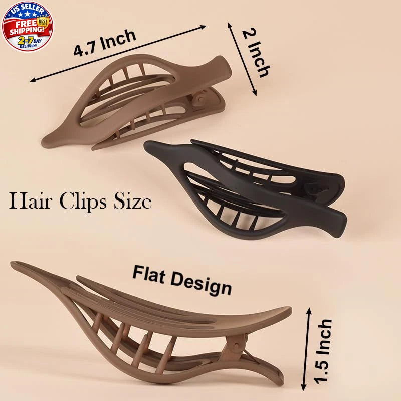 SHINE-8pc Hair Clips