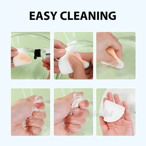 SHINE- Triangle cotton puffs